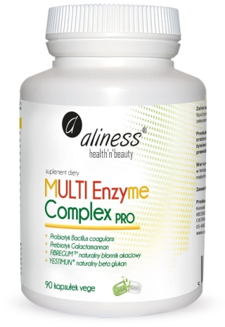 Aliness, MultiEnzyme Complex PRO, 90 kaps.