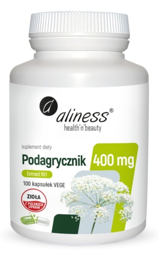 Aliness,Podagrycznik eks10:1 400mgx100caps