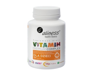 Aliness,Premium Vit. Complex dla dzieci x 120 tabletek do ssania