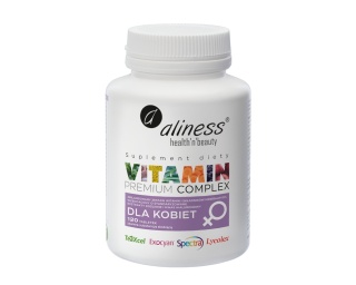 Aliness,Premium Vit. Complex dla kobiet 120 tabl.