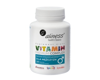 Aliness,Premium Vit. Complex dla mężczyzn 120 tabl.