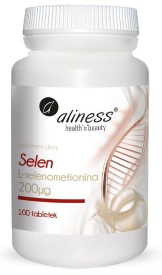 Aliness, Selen L-selenometionina 200μg x 100 Vege tab.