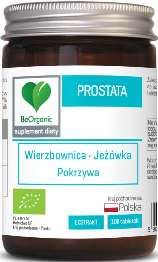 BeOrganic, Prostata BIO400mgx100 tabl