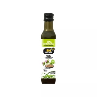 Big Nature Olej z Ostropestu Tłoczony na Zimno 250 ml – naturalny olej roślinny