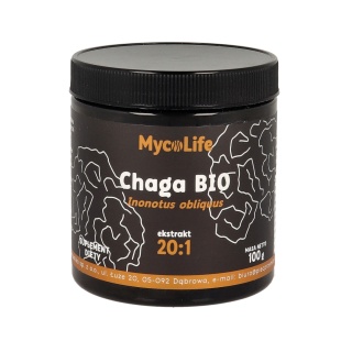 Chaga BIO 100 g - MycoLife