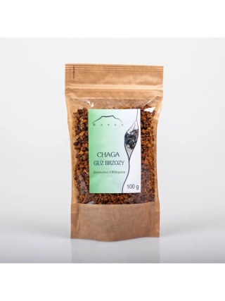 Chaga - guz brzozy 100 g Nanga