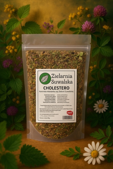 Cholestero – mieszanka ziołowa 200 g wspierająca prawidłowy poziom cholesterolu