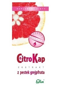 Citrokap 50 ml FLOS – ekstrakt z pestek grejpfruta, naturalny surowiec roślinny, suplement diety w płynnej formie Citrokap 50 ml FLOS – ekstrakt z pestek grejpfruta, naturalny surowiec roślinny, suplement diety w płynnej formie