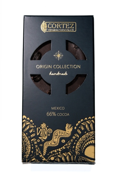 Cortez Origin Meksyk 66% z ziarnami kawy Arabica 85 g Cortez Origin Meksyk 66% z ziarnami kawy Arabica 85 g