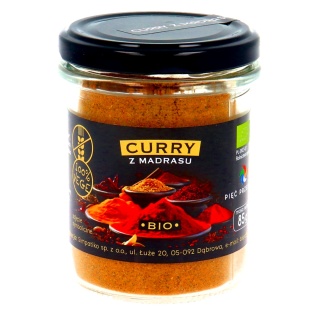 Curry z Madrasu BIO 85g - Pięć Przemian