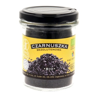 Czarnuszka bezglutenowa BIO 100 g- Pięć Przemian
