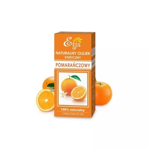 ETJA Olejek Pomarańczowy 10 ml – naturalny olejek eteryczny o cytrusowym zapachu