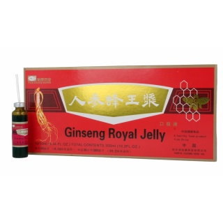 Ginseng Royal Jelly ampułki 10 x 10ml MERIDIAN - żeń-szeń z mleczkiem