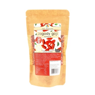 Jagody goji suszone 200 g - Pięć Przemian