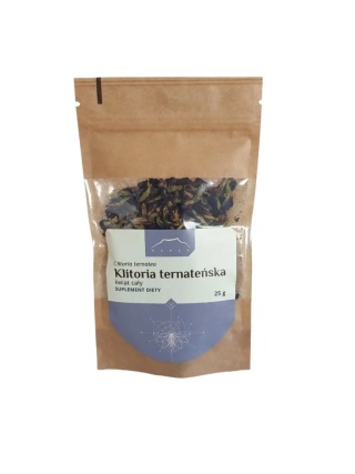 Klitoria ternateńska kwiat 25 g Nanga
