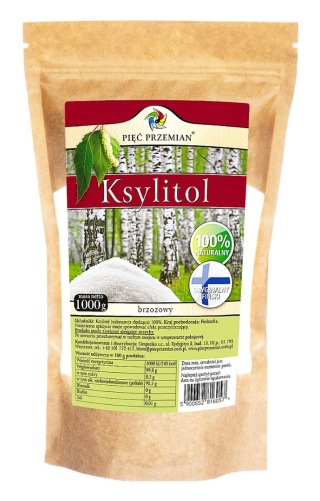 Ksylitol 1000 g- Pięć Przemian