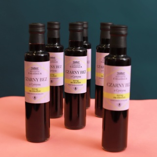 Manufaktura Cieleśnica Czarny Bez z cytryną 230 ml