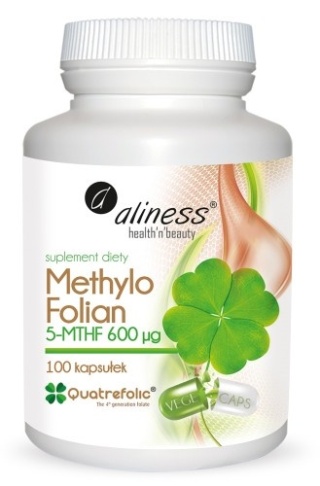 Aliness, Methylo Folian 5-mthf 600 μg x 100 caps VEGE