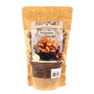 Migdały łuskane 500 g Pięć Przemian