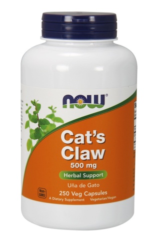 NOW FOODS Cat s Claw 500 mg ,250 vcaps