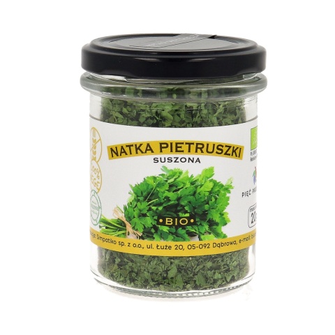 Natka Pietruszki suszona BIO 20 g- Pięć Przemian