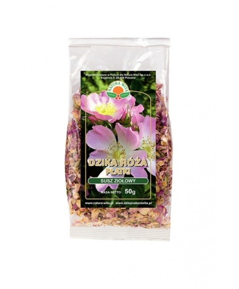 Natura Wita dzika róża 50 g – suszone płatki do naparu