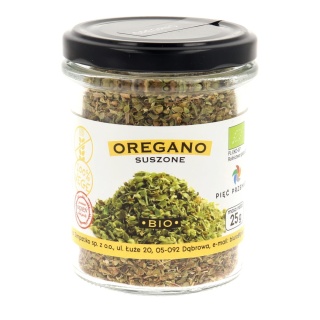 Oregano suszone bezglutenowe BIO 25 g- Pięć Przemian