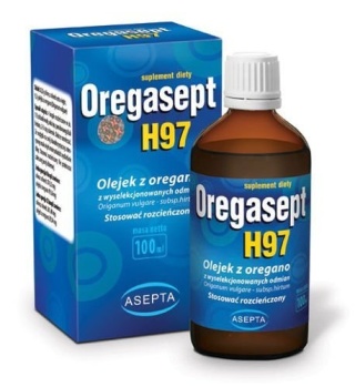 Oregasept H 97 100 ml - olejek z oregano ASEPTA