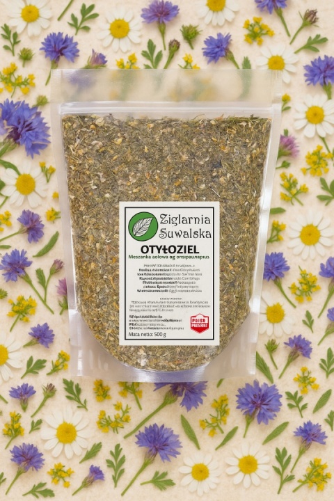 Zioła Otyloziel 500 g – tradycyjna kompozycja wspierająca metabolizm i dobre trawienie Zioła Otyloziel 500 g – tradycyjna kompozycja wspierająca metabolizm i dobre trawienie