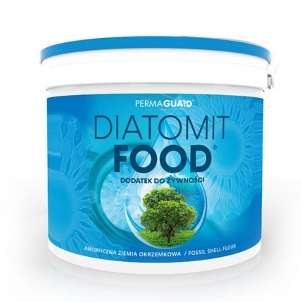 PERMA-GUARD Diatomit Food – Ziemia Okrzemkowa 1 kg – naturalny diatomit spożywczy – Zielnik Natury. Produkt poglądowy.