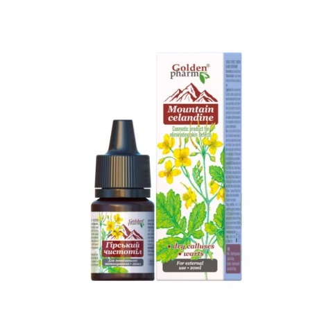 Golden Pharm Glistnik górski 20 ml – suplement diety, ekstrakt roślinny glistnik