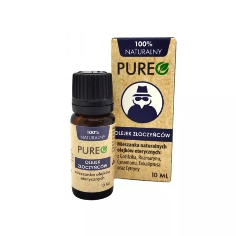 Pureo Olejek eteryczny Złoczyńców 10 ml – naturalna kompozycja do aromaterapii i kominków zapachowych