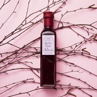 Manufaktura Cieleśnica Syrop Dzika Róża z Maliną 230 ml