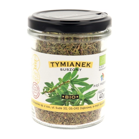 Tymianek suszony BIO 40 g - Pięć Przemian Tymianek suszony BIO 40 g - Pięć Przemian