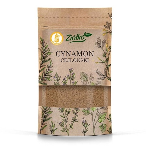 Ziółko cynamon cejloński 60 g – bezglutenowy cynamon mielony