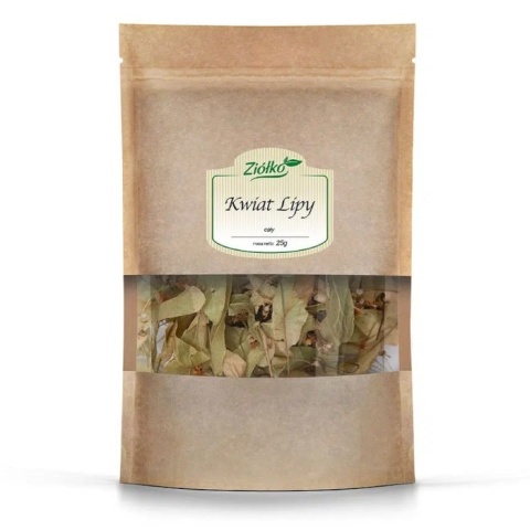 Ziółko lipa kwiat 25 g – suszone kwiaty lipy do naparu