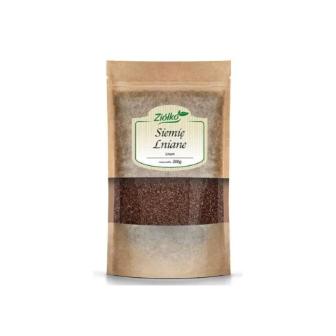 Ziółko siemię lniane brązowe 500 g – nasiona lnu